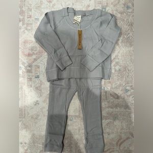 Brand new with tags SpearmintLove Crew Waffle long sleeve/pants set size 4T